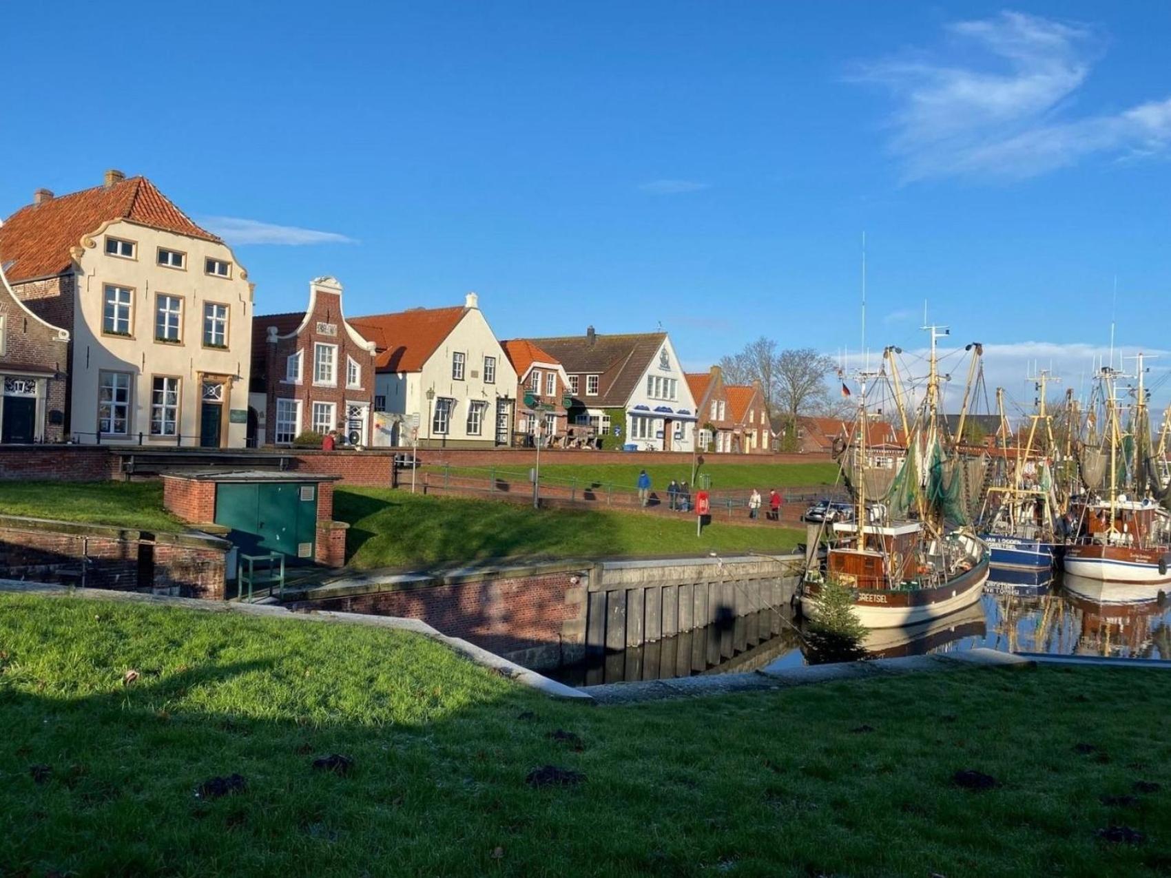 Ferienhaus Sandmann Greetsiel Krummhörn Eksteriør bilde