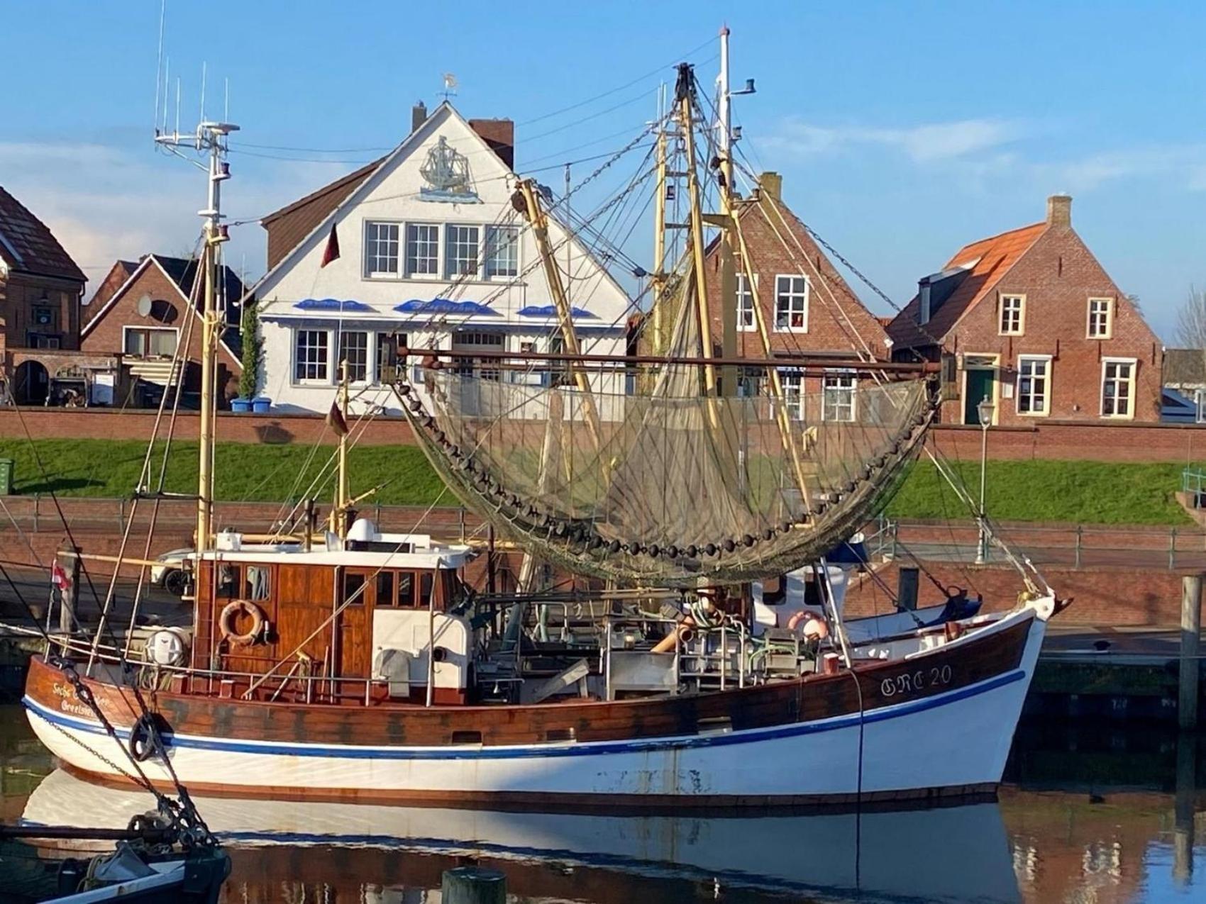 Ferienhaus Sandmann Greetsiel Krummhörn Eksteriør bilde